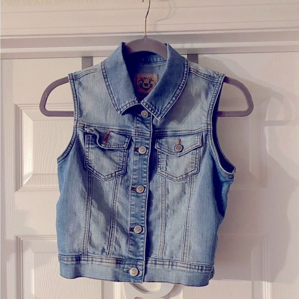WD Jean Vest size medium